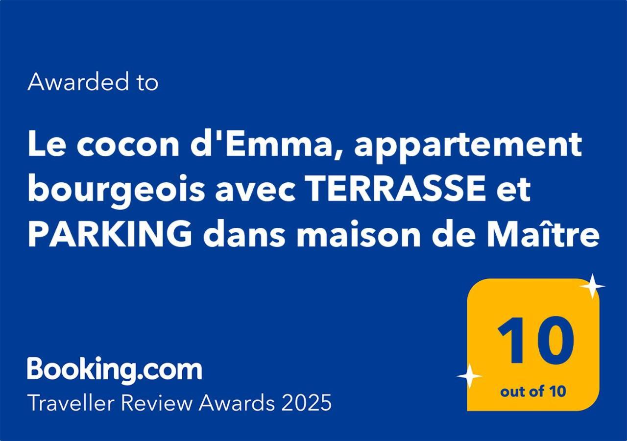 Le Cocon D'Emma, Appartement Bourgeois Avec Terrasse, Et Parking Gratuit Dans Maison De Maitre Strasbourg Extérieur photo